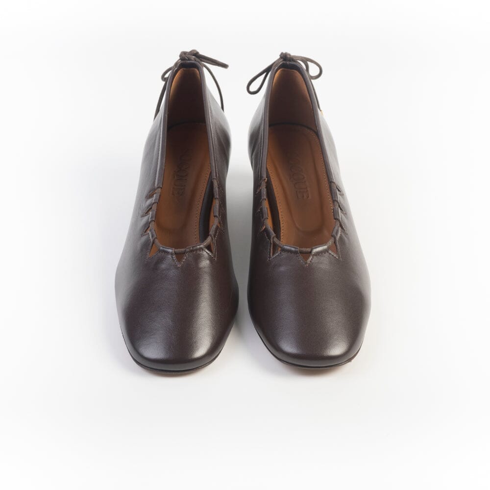 SOCQUE Paris - Décolleté - Moune - Cioccolato Scarpe Donna SOCQUE Paris
