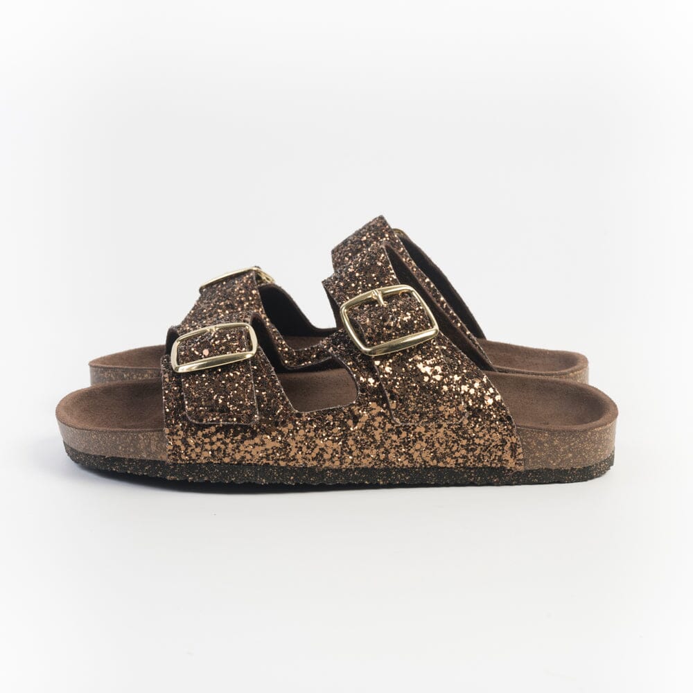 BOSABO - Sandali bassi - 426 - Glitter Bronzo Scarpe Donna BOSABO