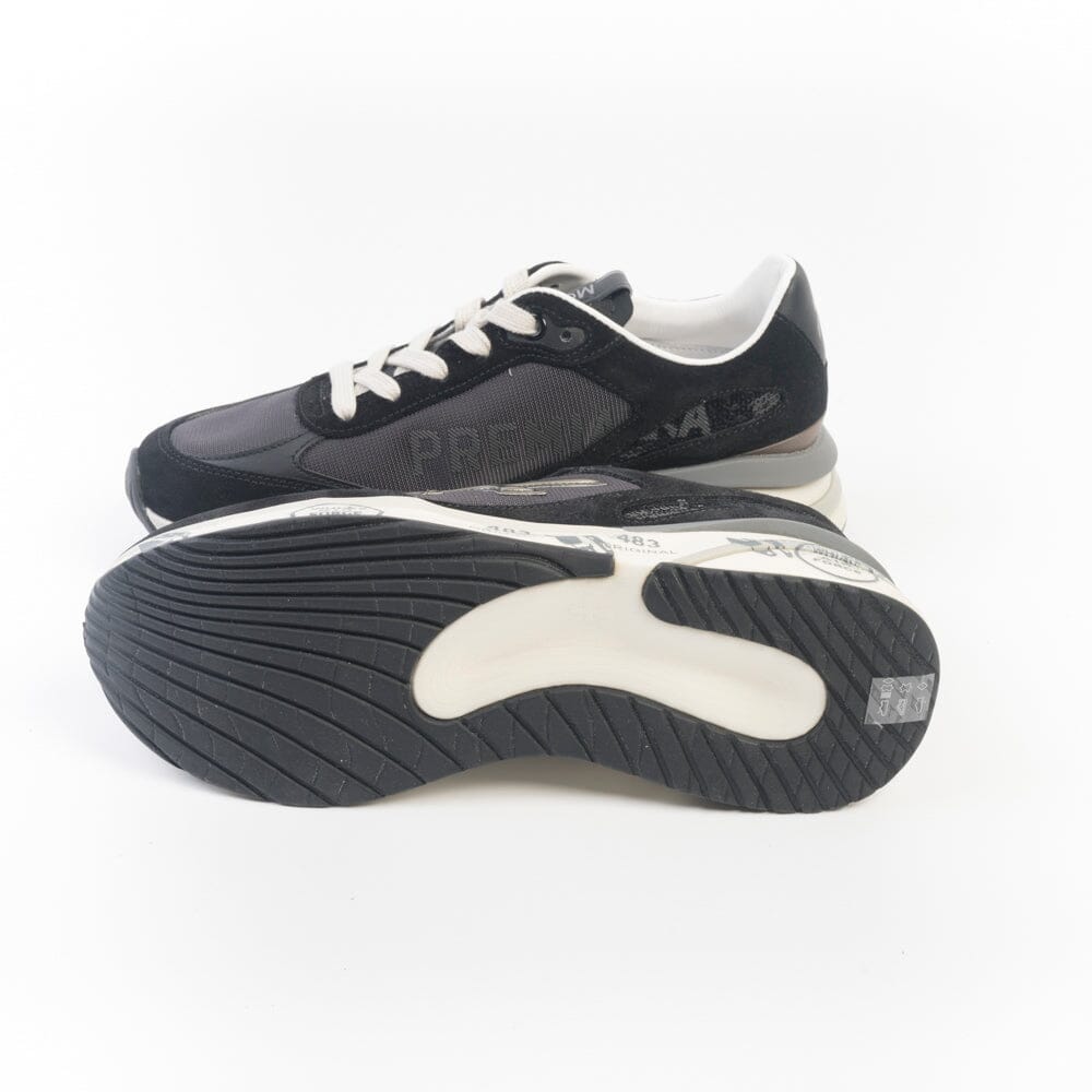 PREMIATA - Sneakers - MOERUN - 8304 - Nero Piombo Scarpe Donna Premiata