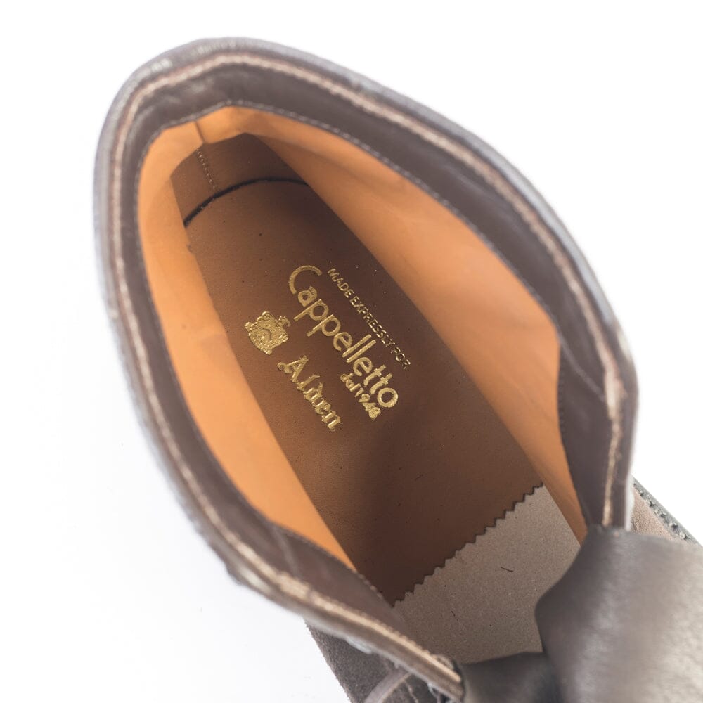 ALDEN - 40764H - Polacco camoscio - Marrone scuro Scarpe Uomo Alden
