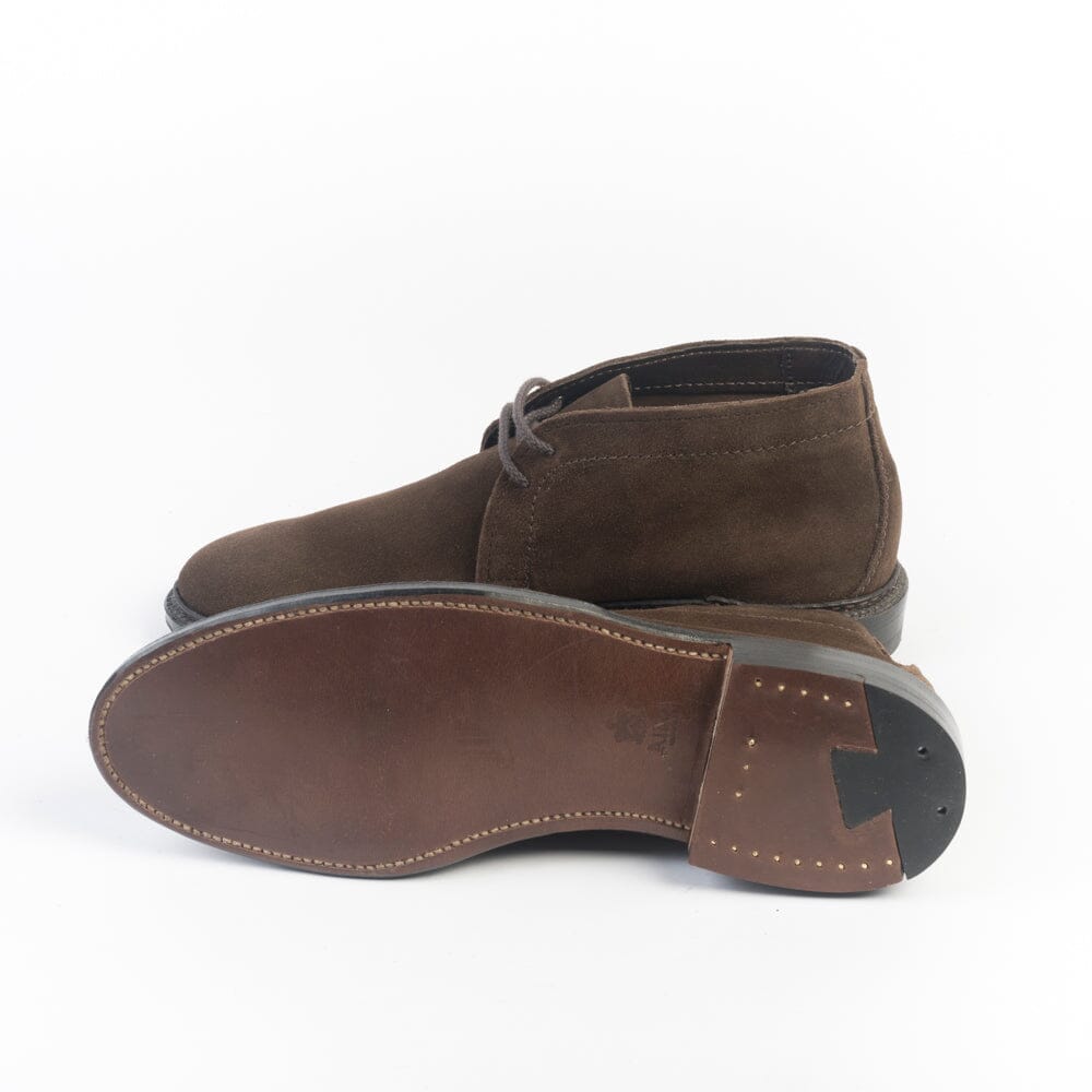 ALDEN - Polacco 14960 - Camoscio Testa di Moro Scarpe Uomo Alden