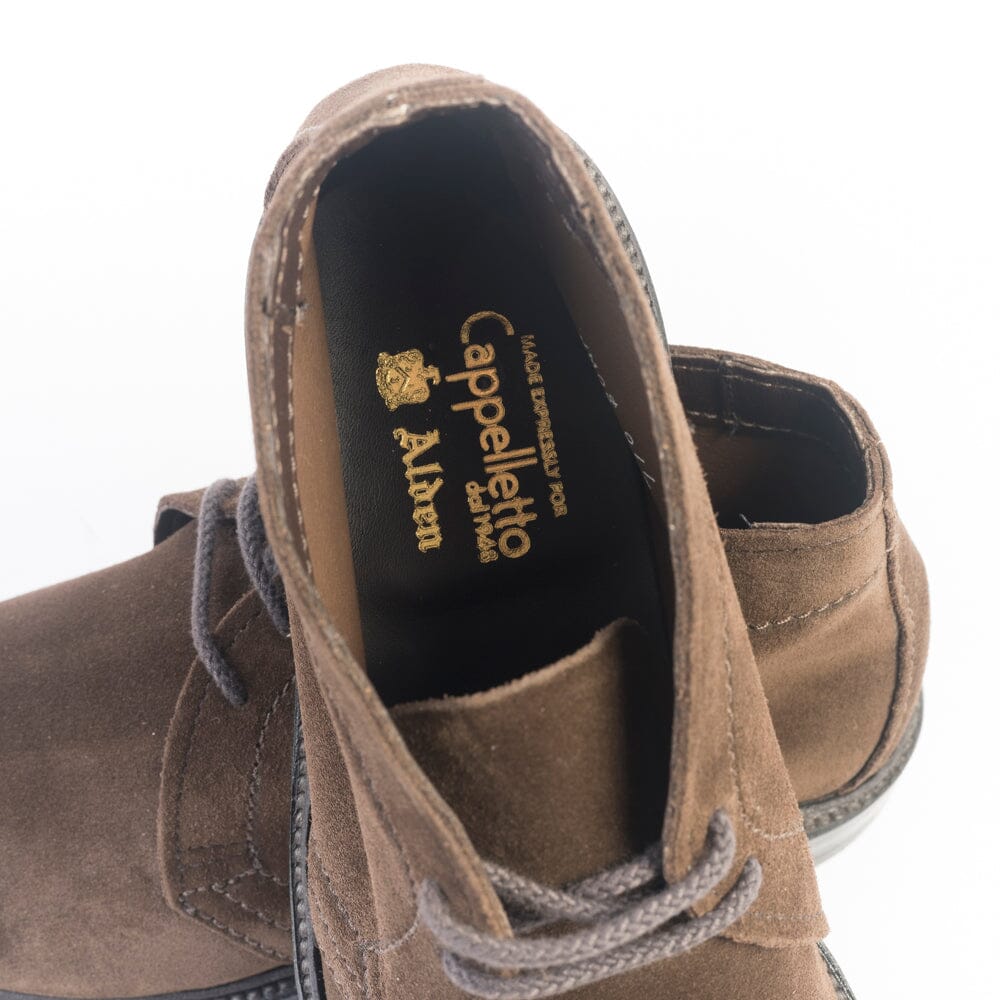 ALDEN - Polacco 14960 - Camoscio Testa di Moro Scarpe Uomo Alden