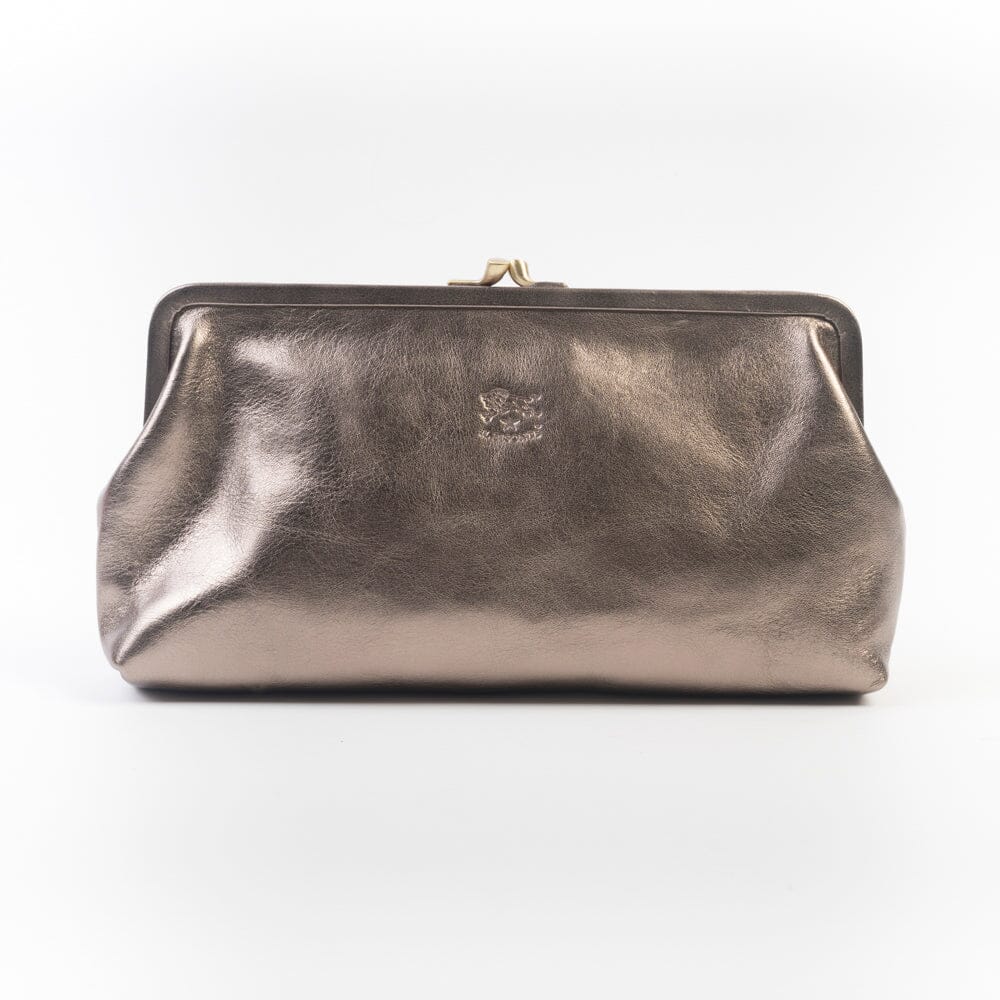 IL BISONTE - Pochette - BCL027 - BZ103 - Bronzo Accessori Donna Il Bisonte