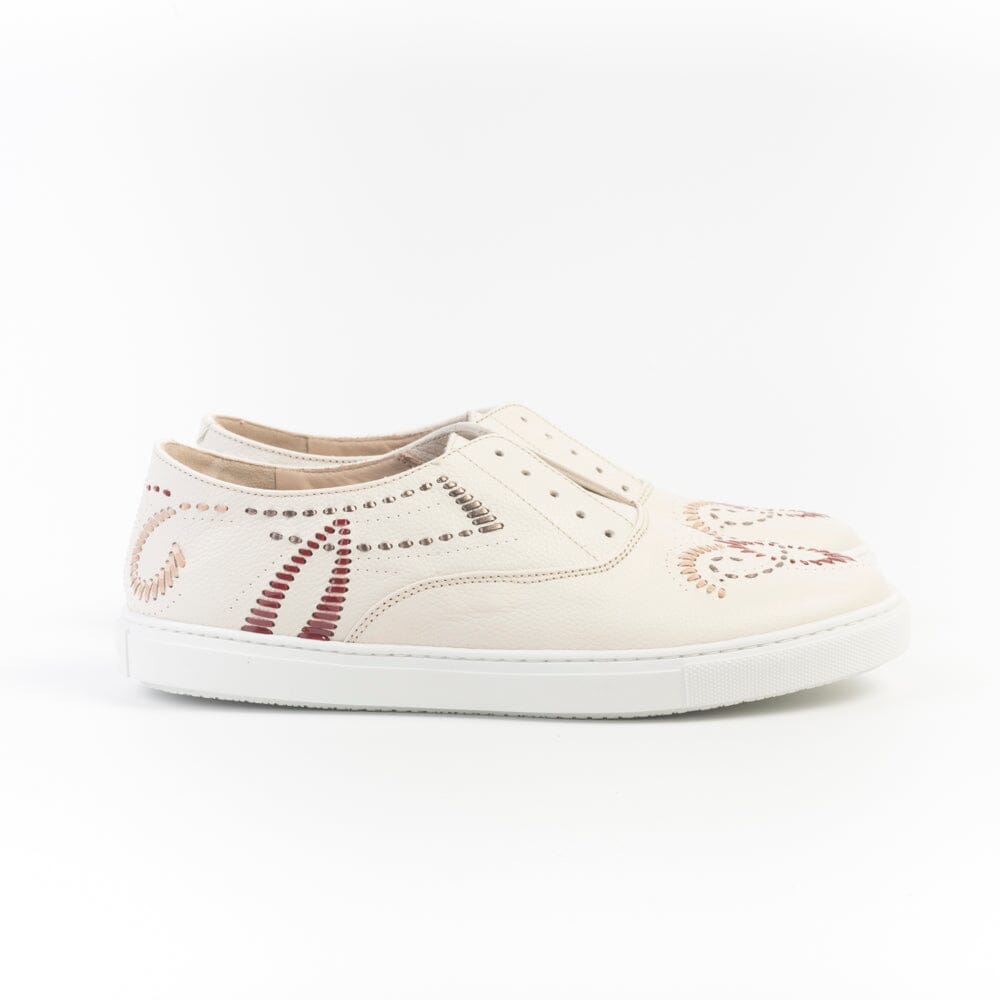 FRATELLI ROSSETTI - Sneakers Tango - 75255 - Ricamo Latte Scarpe Donna Fratelli Rossetti - Collezione Donna