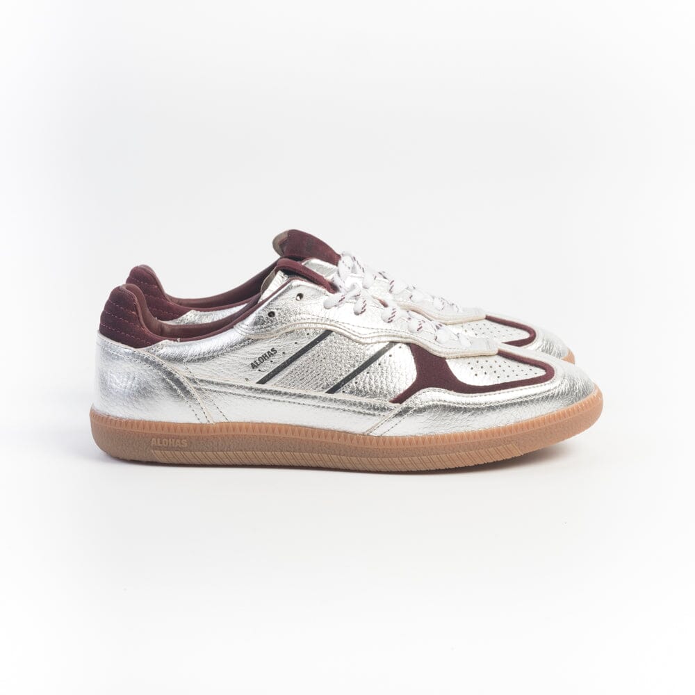 ALOHAS - Sneakers TB 490 Grain - Silver Burgundy Scarpe Donna ALOHAS