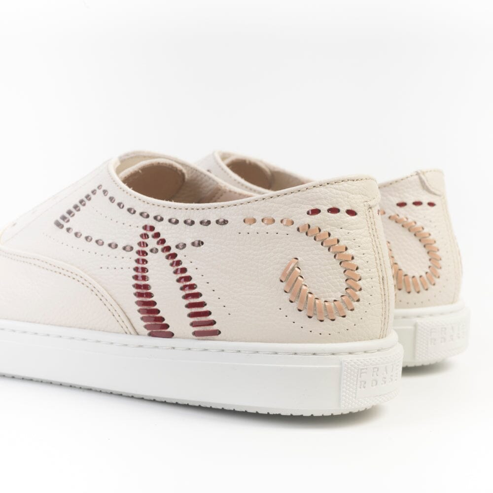 FRATELLI ROSSETTI - Sneakers Tango - 75255 - Ricamo Latte Scarpe Donna Fratelli Rossetti - Collezione Donna