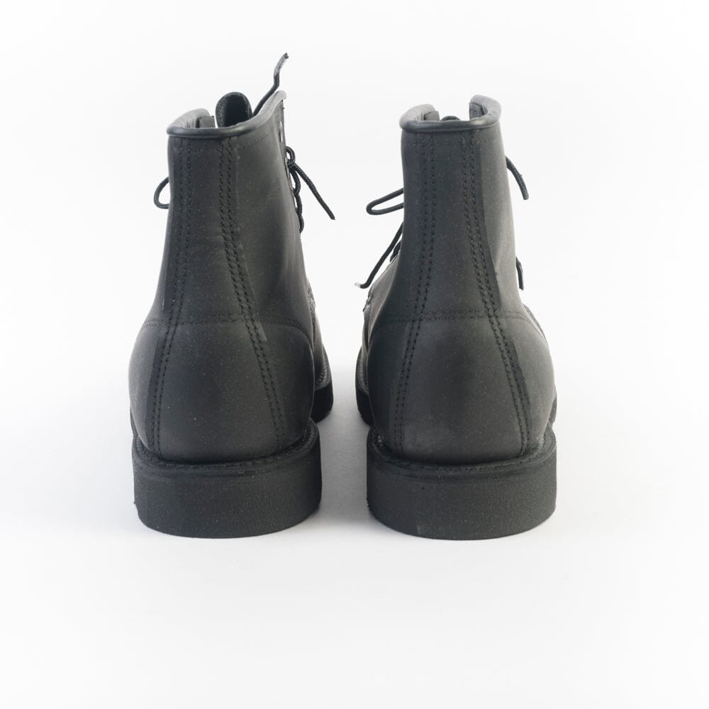 RED WING SHOES - Polacco Moc Toe 8074- Black harness Scarpe Uomo Red Wing Shoes