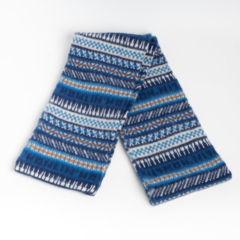 Howling - Sciarpa unisex - Neptune - Multicolore Blu, Bianco, Azzurro Accessori Uomo Cappelletto Shop