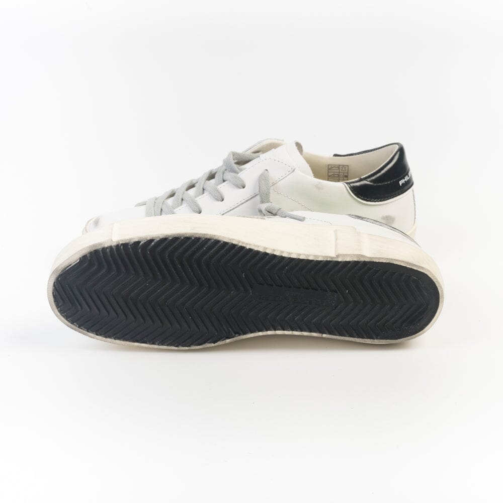 PHILIPPE MODEL - Sneakers - PRLD V030 - Bianco nero Scarpe Donna Philippe Model Paris