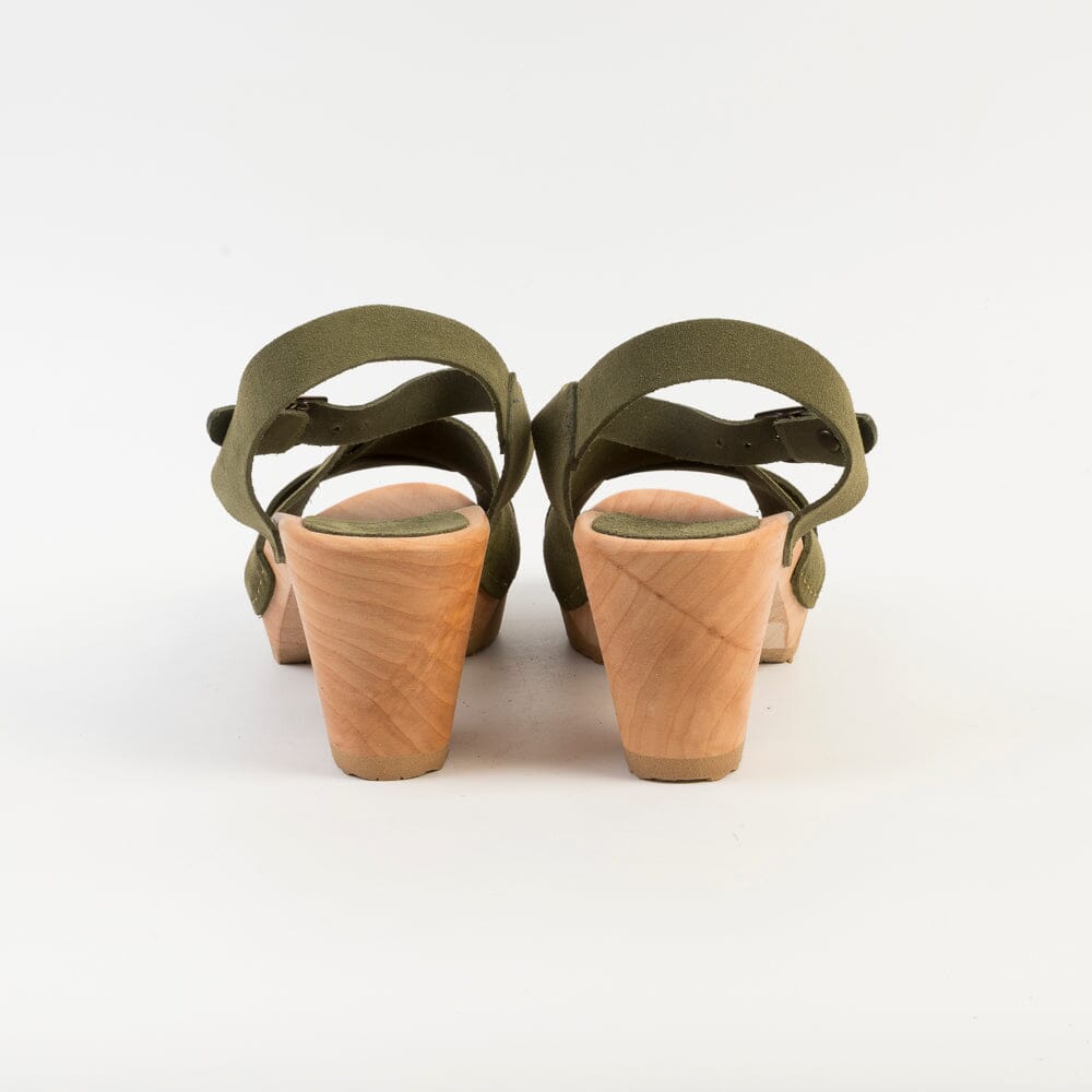 BOSABO - Sandali con Tacco- 457 - Kaki Scarpe Donna BOSABO
