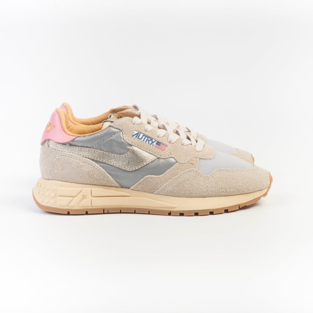 AUTRY - WWLW RL06 - Sneakers REELWIND - Grigio Rosa Scarpe Donna AUTRY - Collezione donna
