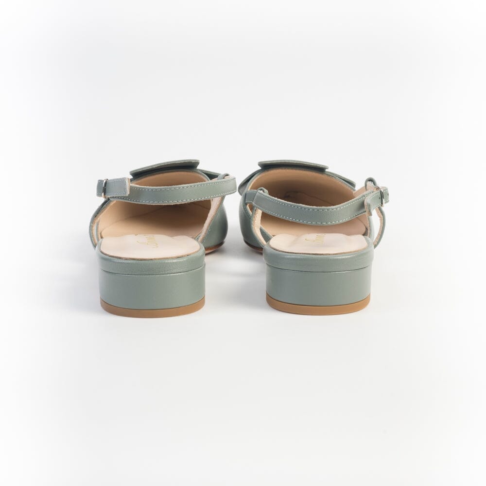 ANNA F. - Sling Back - 1925 - Nappa Salvia Scarpe Donna Anna F.