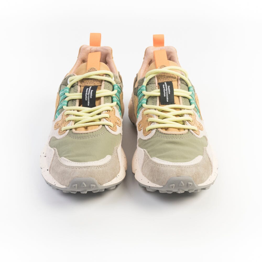 FLOWER MOUNTAIN - Sneakers Yamano3 3B46 - Verde Taupe Scarpe Donna FLOWER MOUNTAIN