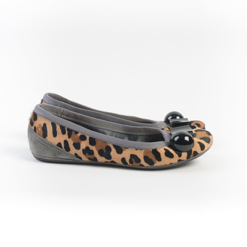 DOVE NUOTANO GLI SQUALI - Ballerina Becky - Pony Leopard Scarpe Donna DOVE NUOTANO GLI SQUALI