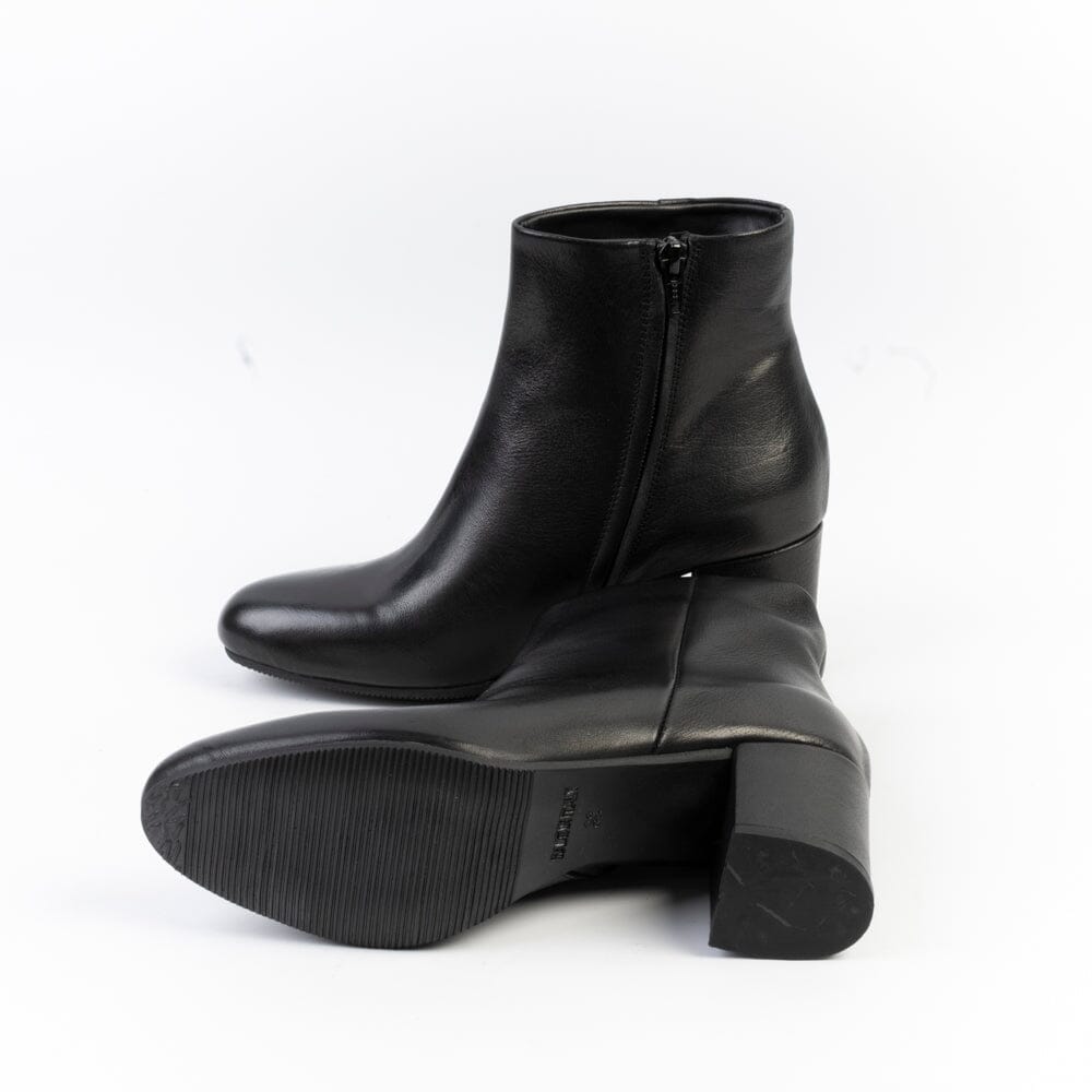 CAPPELLETTOSHOP - Stivaletto 501 - Pelle Nero Scarpe Donna CAPPELLETTO 1948