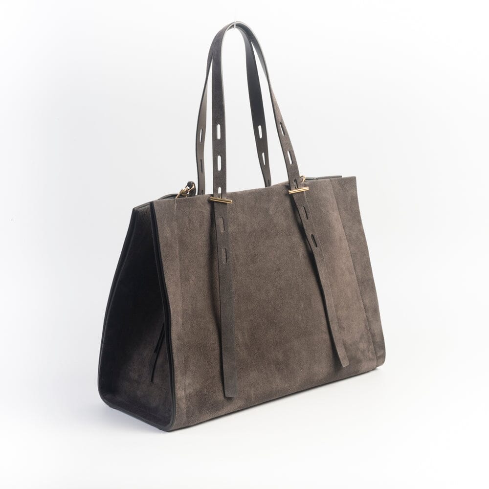 MINOBOSSI - Borsa a spalla - Paula - Camoscio Testa di Moro Borse MINOBOSSI