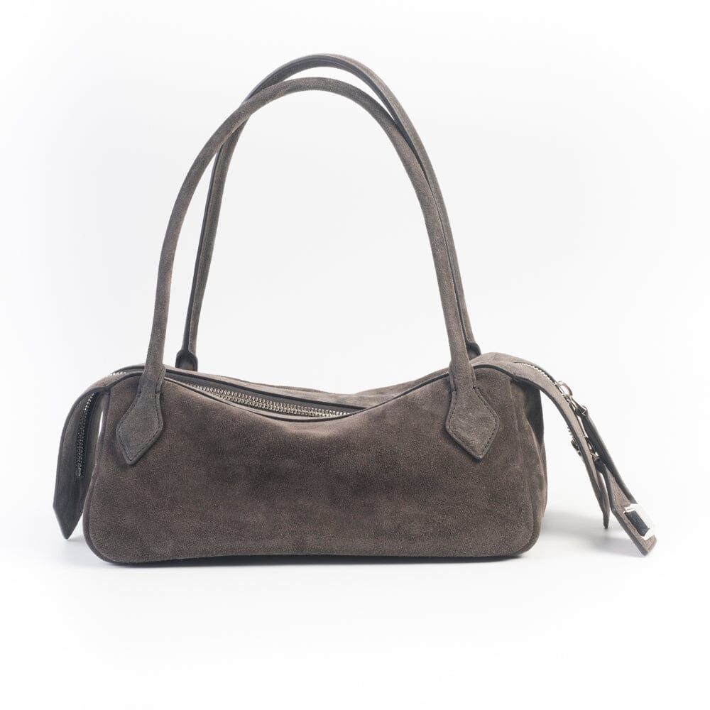 MINOBOSSI - Borsa a spalla - Anna - Camoscio Testa di moro Borse MINOBOSSI