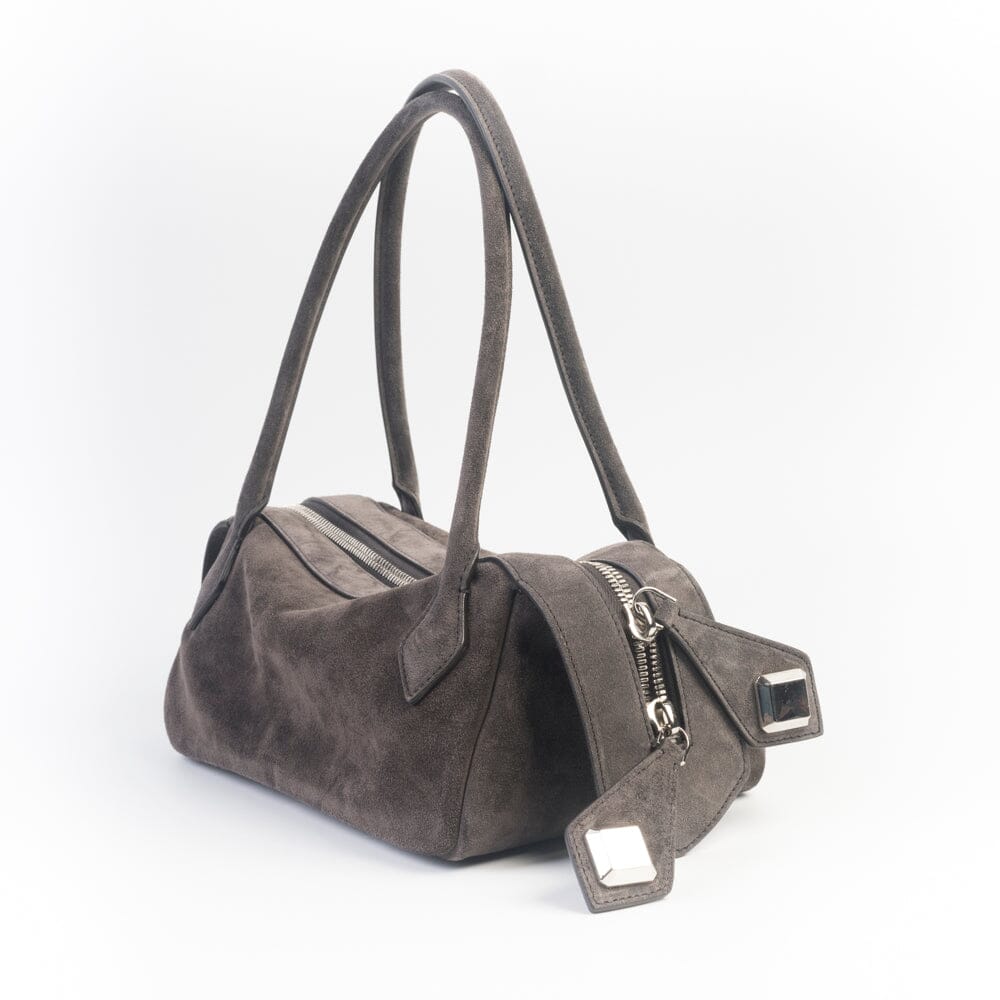 MINOBOSSI - Borsa a spalla - Anna - Camoscio Testa di moro Borse MINOBOSSI