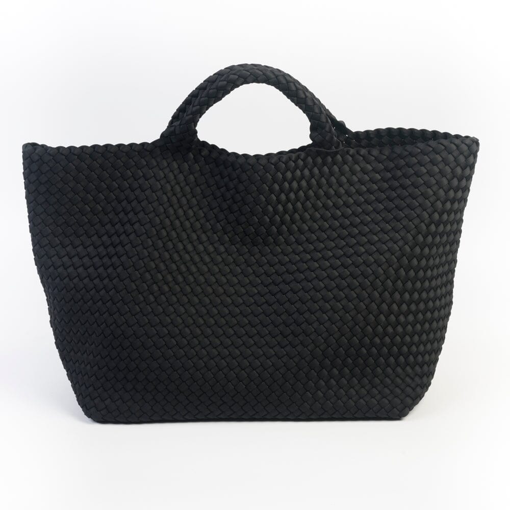 NAGHEDI - Borsa a mano - St barth Large Tote - Onyx Borse NAGHEDI
