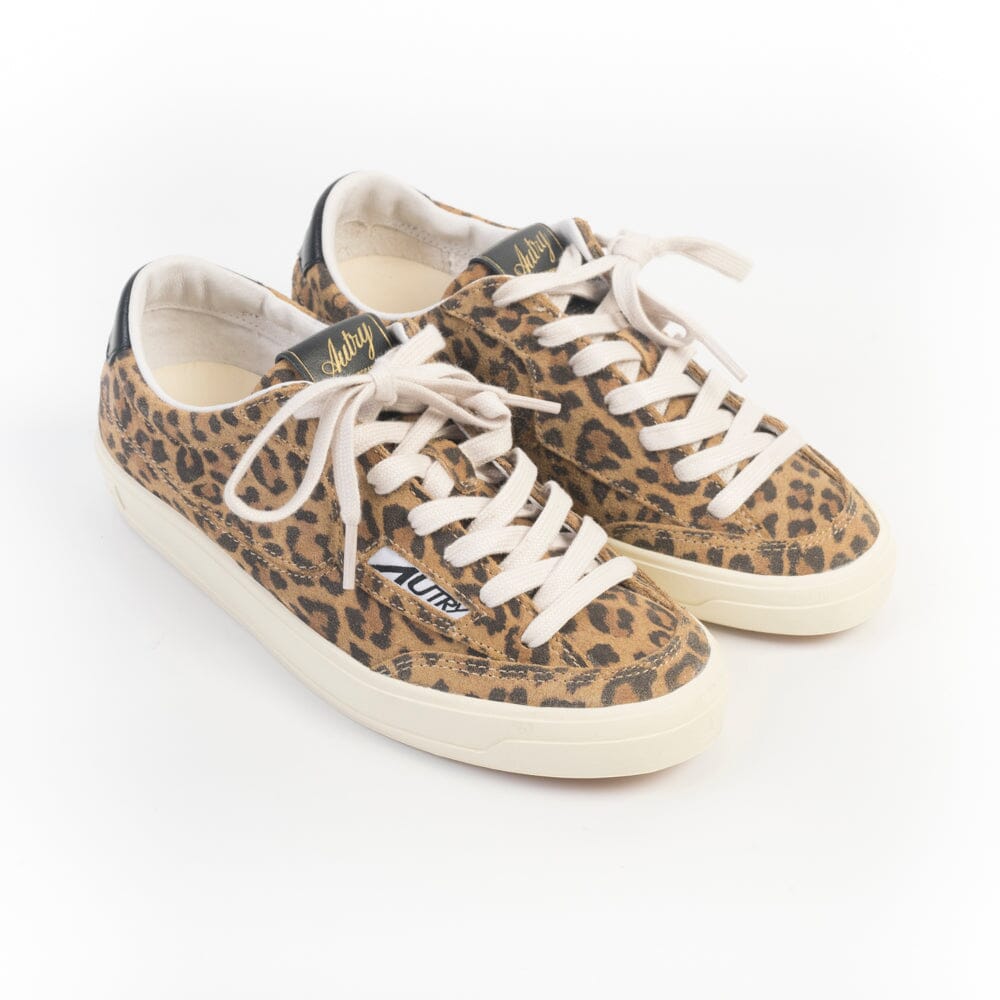 AUTRY - SCLW DY01 - Sneakers WINDSCAPE - Suede Leopard Scarpe Donna AUTRY - Collezione donna