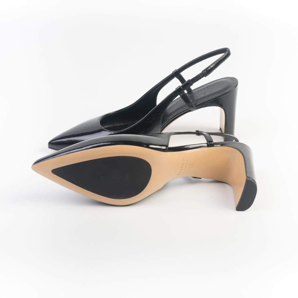 MARA BINI Venezia - Sling Back - Z544 - Nero Lux Scarpe Donna MARA BINI VENEZIA