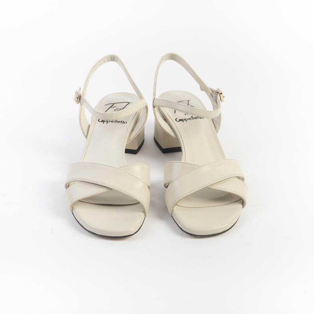 ROBERTO FESTA - Sandali con Tacco NEMESIA - Nappa bianco Scarpe Donna Roberto Festa