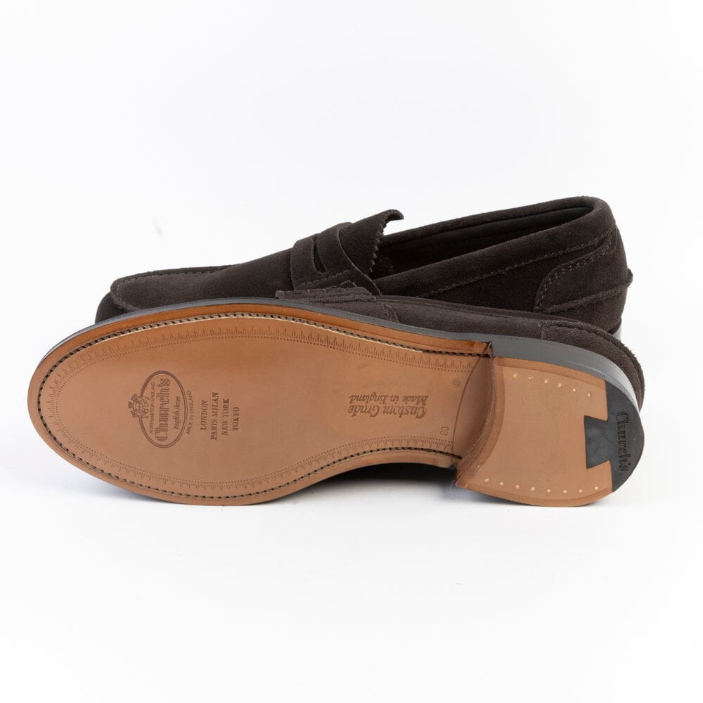 CHURCH'S - Mocassino PEMBREY - Camoscio Brown Scarpe Uomo Church's