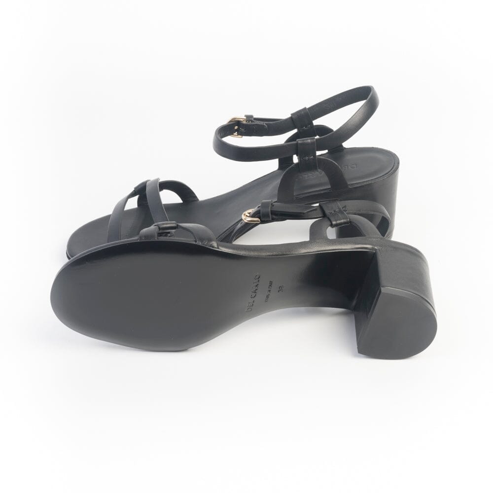 DEL CARLO - Sandali con Tacco - BETTY - 12123 - Nero Scarpe Donna DEL CARLO