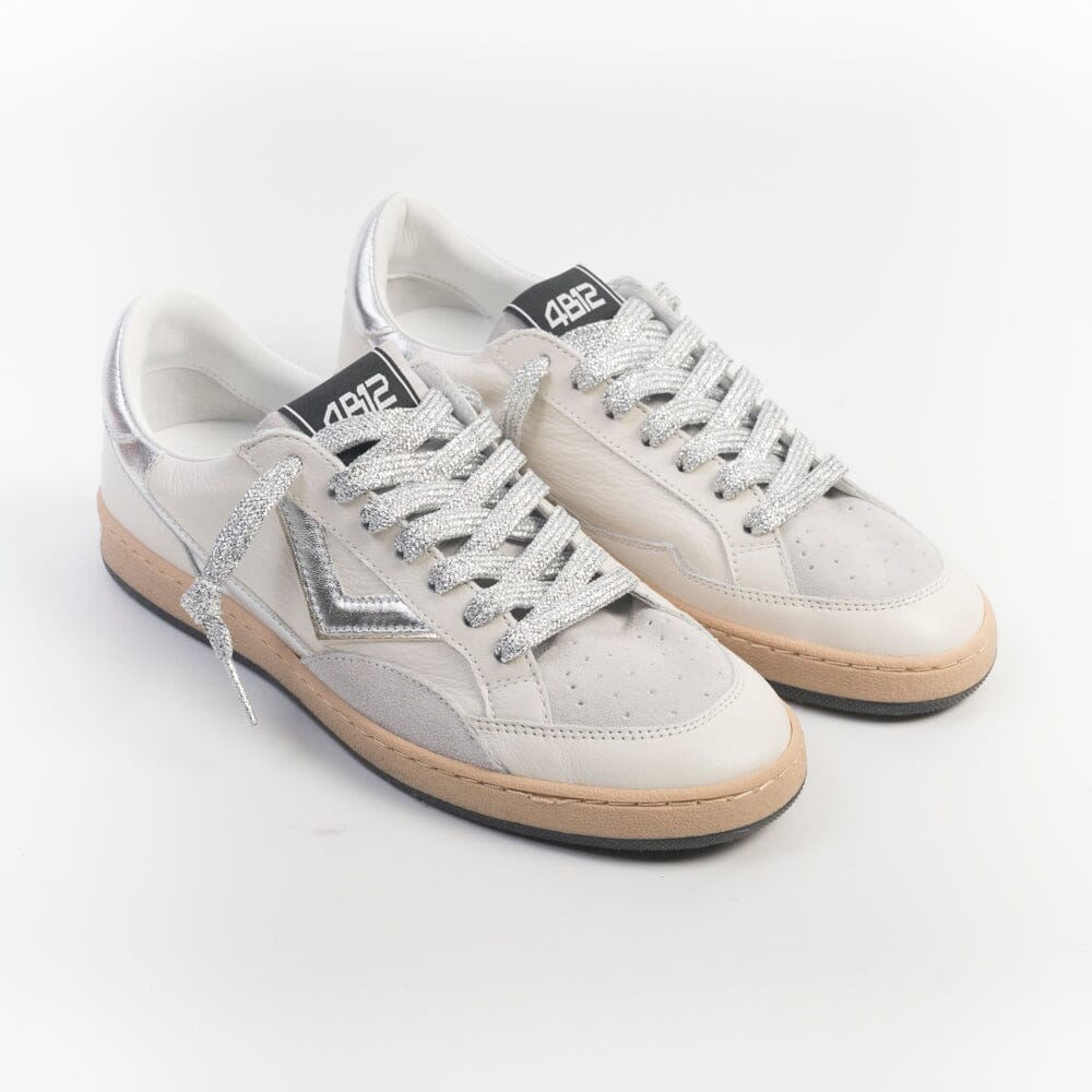 4B12 - Sneakers - Play New D2004 - Argento Scarpe Donna 4B12