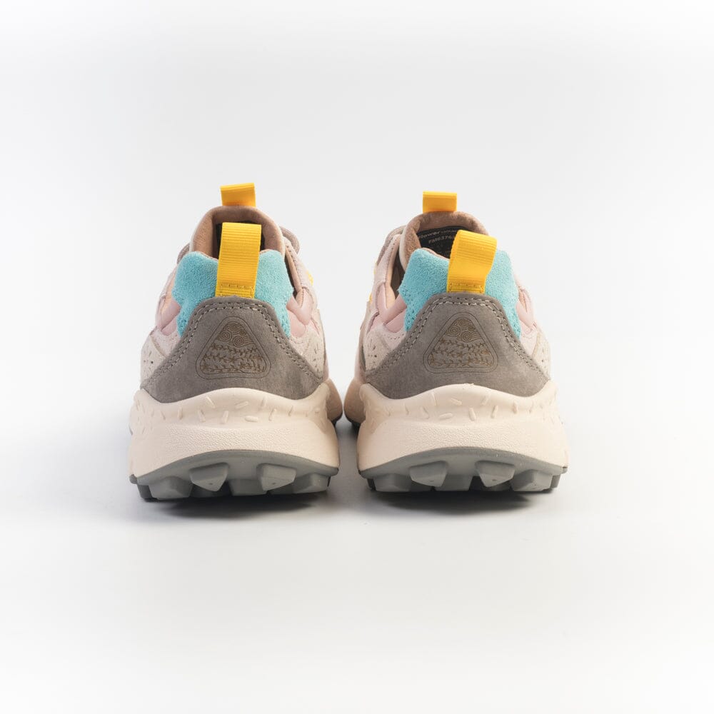 FLOWER MOUNTAIN - Sneakers Yamano3 1B54 - Bianco rosa Scarpe Donna FLOWER MOUNTAIN