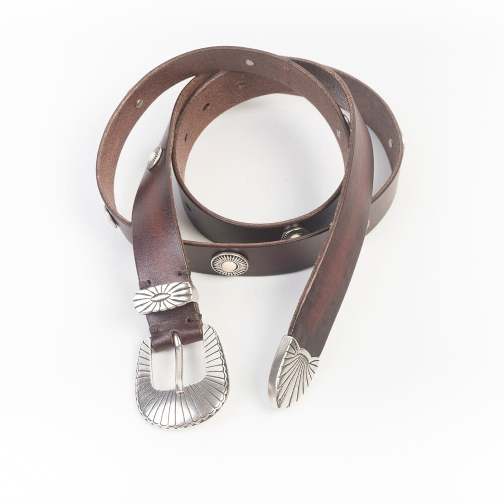 PUNTO VITA - Cintura PV2675 - Tamponato Marrone Accessori Donna PUNTO VITA