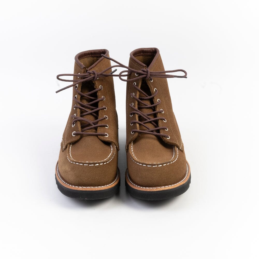 RED WING - Stivaletto 3605 - Moc Toe - Clove Acampo Suede Scarpe Donna Red Wing - Collezione Donna