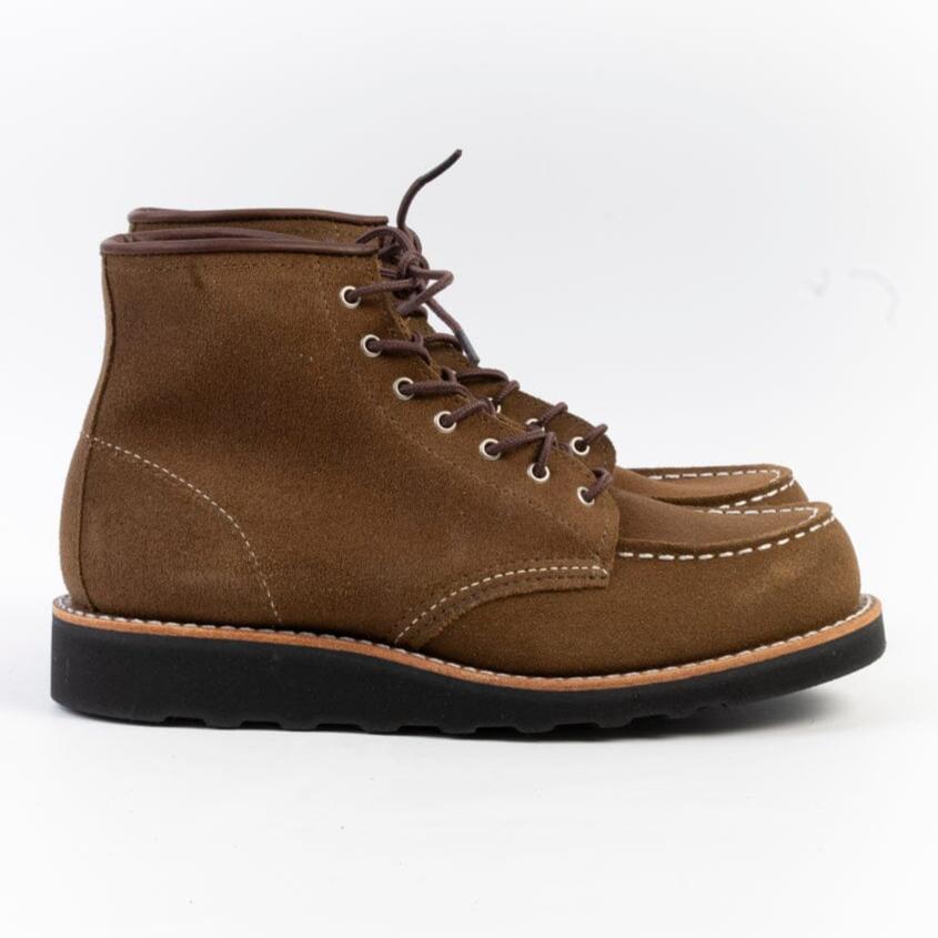 RED WING - Stivaletto 3605 - Moc Toe - Clove Acampo Suede Scarpe Donna Red Wing - Collezione Donna