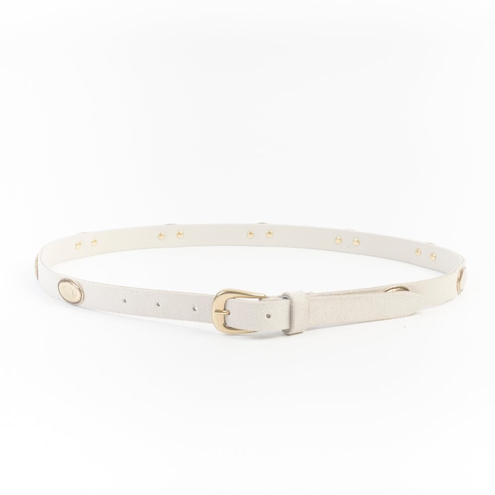 PUNTO VITA - Cintura PV2682 - Scamosciato Avorio Accessori Donna PUNTO VITA