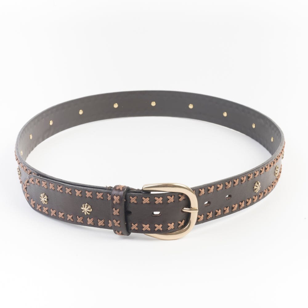 PUNTO VITA - Cintura PV2660 - Vintage - Testa di moro Accessori Donna PUNTO VITA