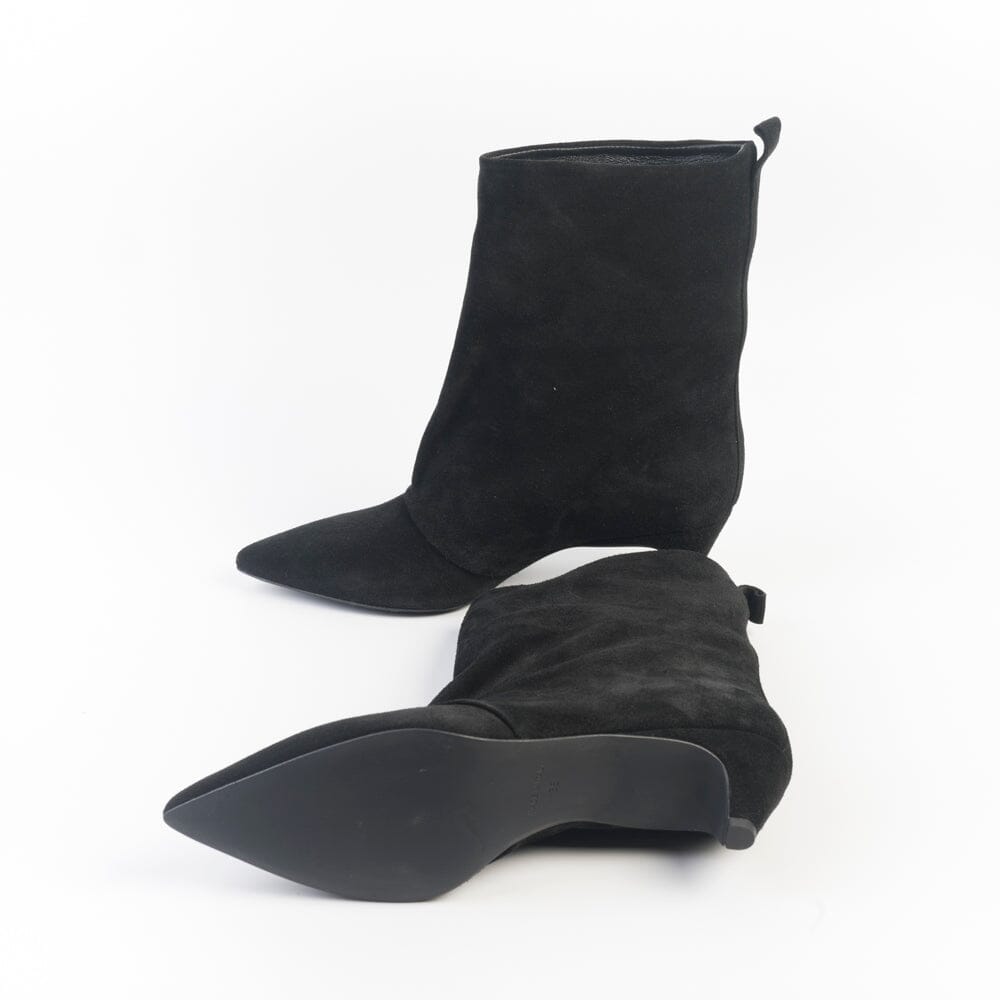 CAPPELLETTOSHOP ICON - Stivaletto - Viki 31 - Crosta nero Scarpe Donna CAPPELLETTO 1948