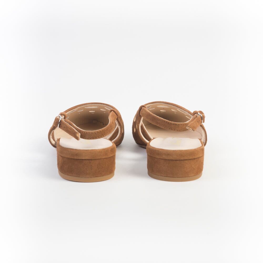ANNA F. - Sling Back - 1948 - Camoscio Bruciato Scarpe Donna Anna F.