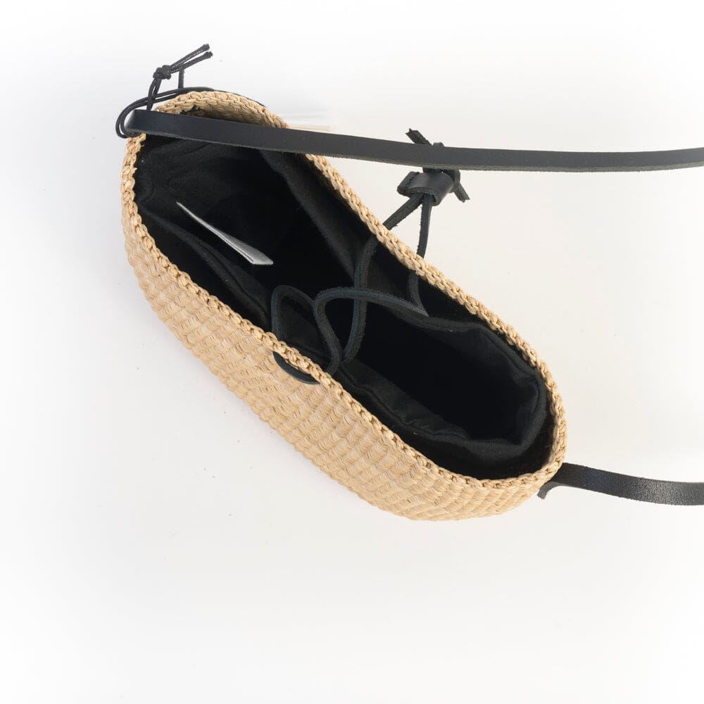 MUUÑ - Borsa - Nina - Naturale Nero Borse MUUÑ