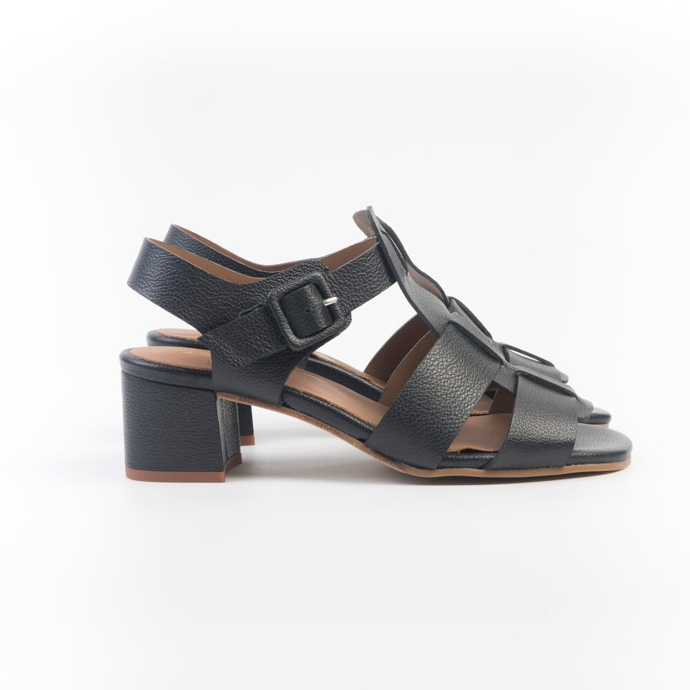 JUAN LACARCEL - Sandali con Tacco - X2544 - Santa Cruz - Nero Scarpe Donna JUAN LACARCEL - Collezione Donna