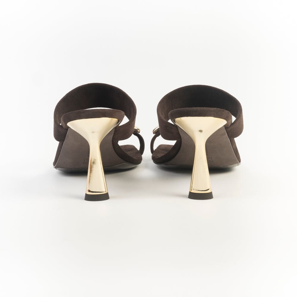 SERGIO LEVANTESI - Mules - IRIDE6 - Camoscio Fondente Scarpe Donna SERGIO LEVANTESI