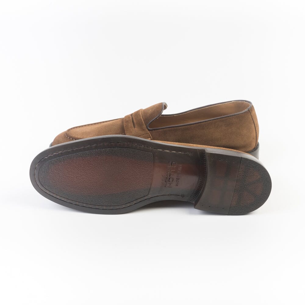 ALEXANDER HOTTO - Mocassino - 69016 - Camoscio Snuff Scarpe Uomo ALEXANDER HOTTO - Collezione uomo