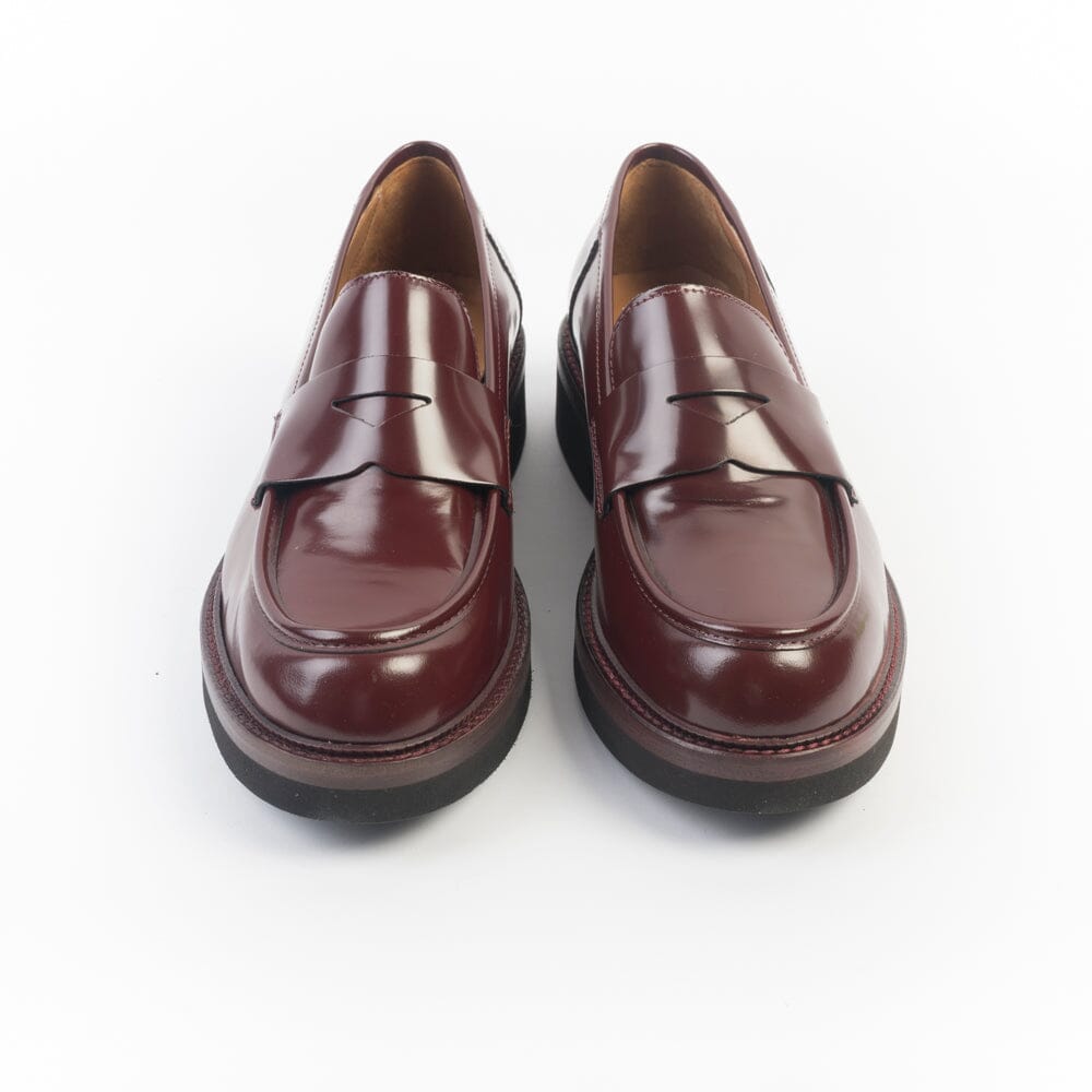 CAPPELLETTOSHOP - Mocassino - 3276 - Smart Bordeaux Scarpe Donna CappellettoShop