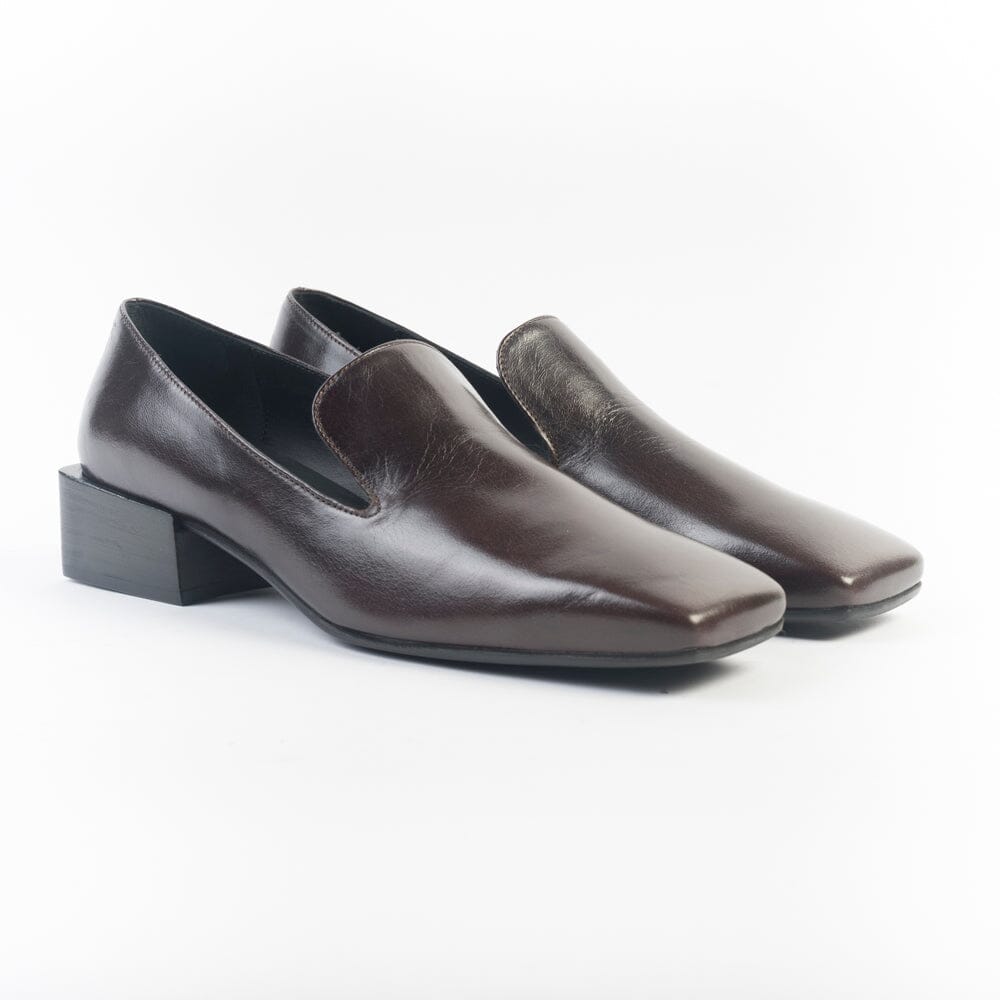 POEVE - Decolletè - TFER1 - Pathos - Mogano Scarpe Donna POESIE VENEZIANE