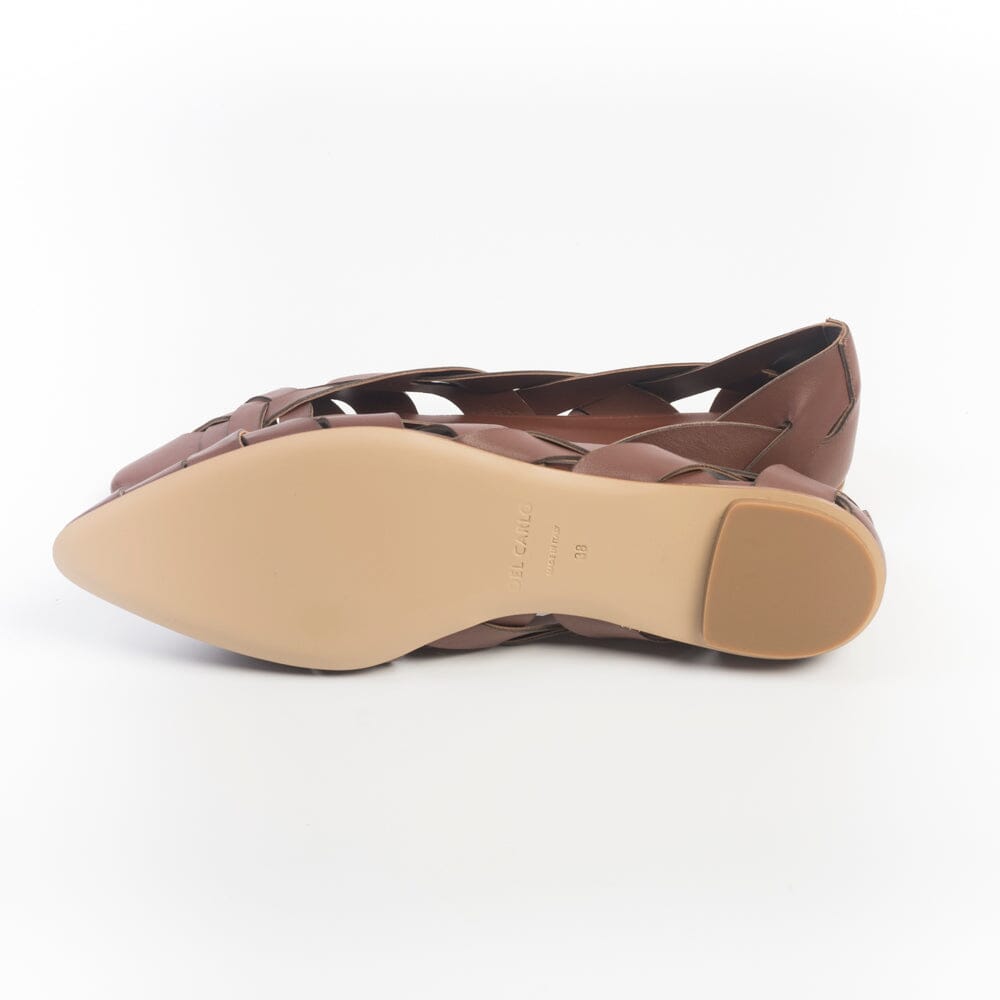DEL CARLO - Ballerina - 12101 - Lisi - Natur Caffè Scarpe Donna DEL CARLO
