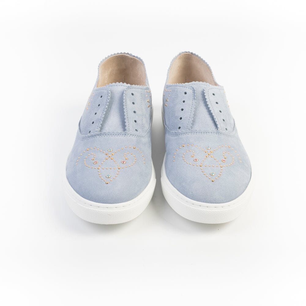 FRATELLI ROSSETTI - Sneakers - 77189 - Sidney - Ricamo Celeste Scarpe Donna Fratelli Rossetti - Collezione Donna