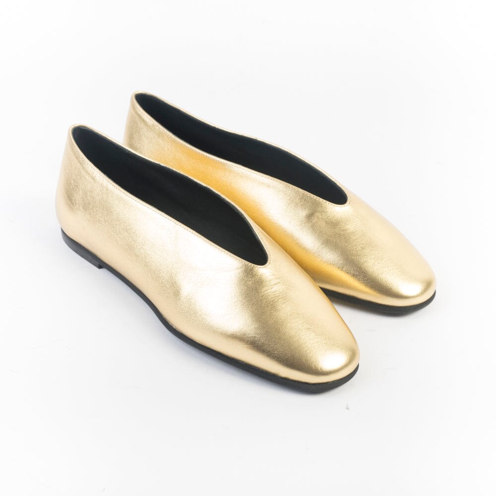 POEVE - Ballerina - FITTI 02 - Oro Scarpe Donna POESIE VENEZIANE