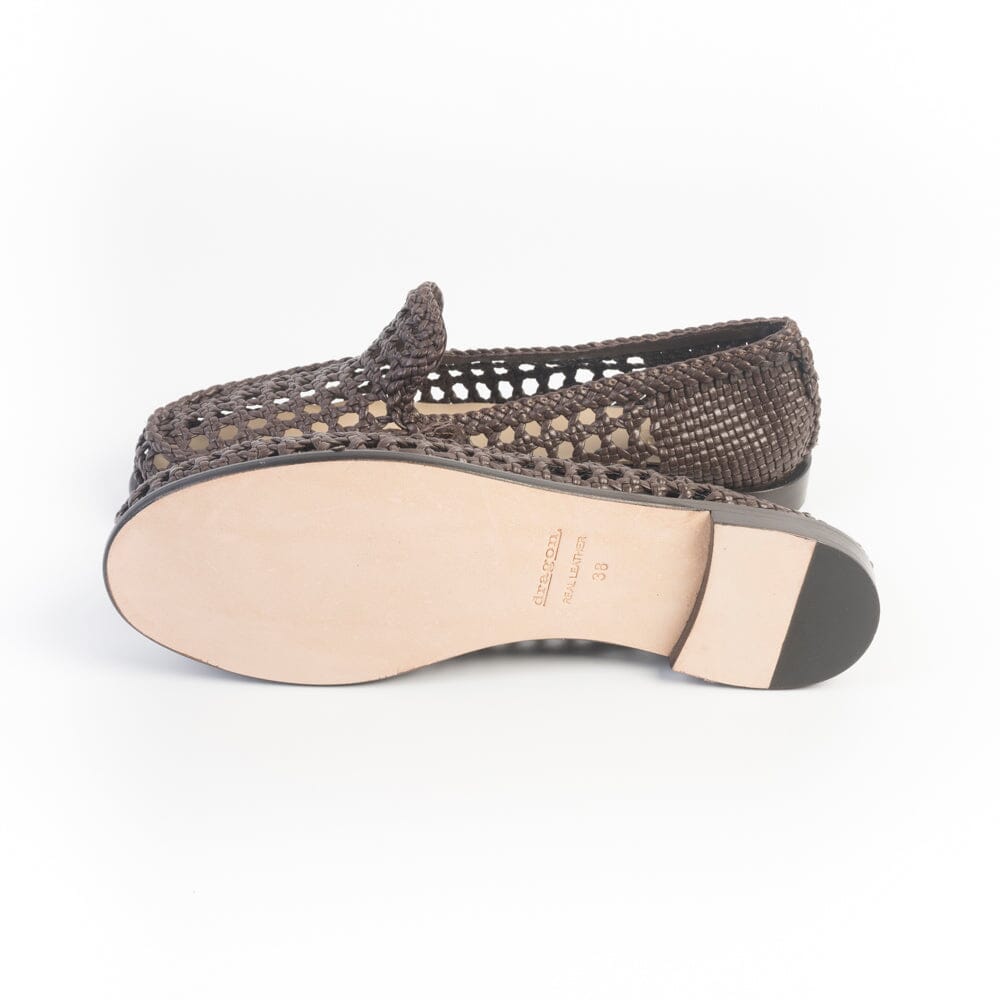 DRAGON DIFFUSION - Mocassino Dolly - 5107 - Marrone scuro Scarpe Donna DRAGON DIFFUSION