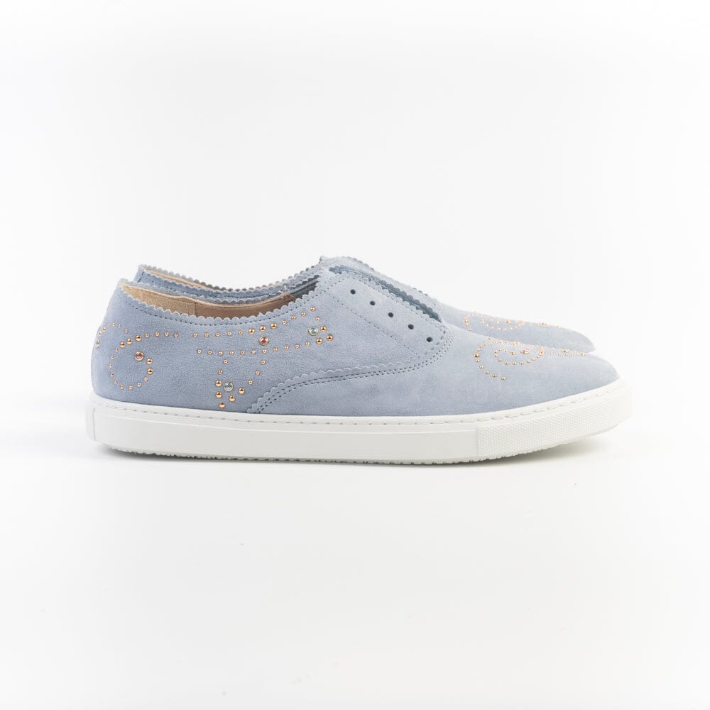 FRATELLI ROSSETTI - Sneakers - 77189 - Sidney - Ricamo Celeste Scarpe Donna Fratelli Rossetti - Collezione Donna