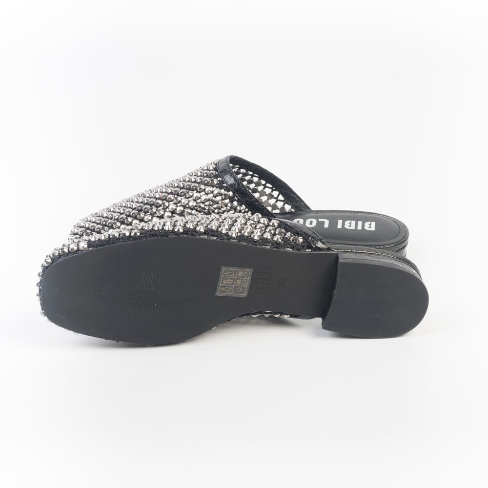 BIBI LOU - Mules - Jay 953 - Swarovski Nero Scarpe Donna BIBI LOU
