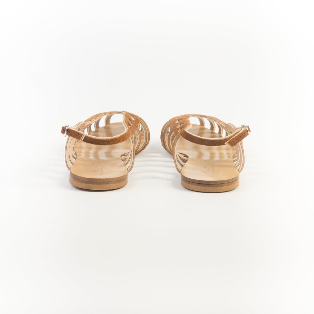 ANNA F. - Sandali bassi - 515 - Camoscio Bruciato Scarpe Donna Anna F.